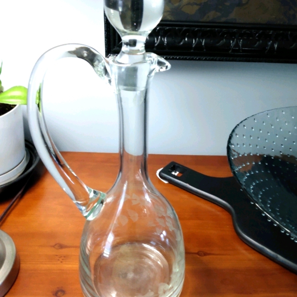 Princess House Crystal decanter